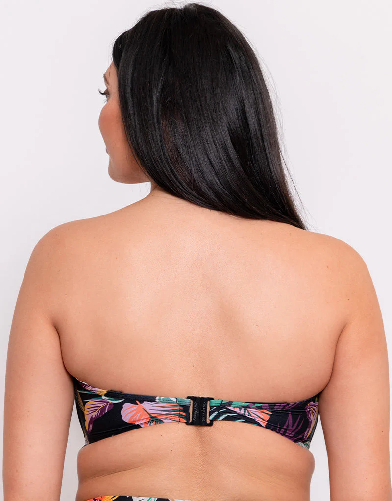 Curvy Kate Cuba Libre Bandeau Strapless Multiway Bikini Top Print Mix - Image 5