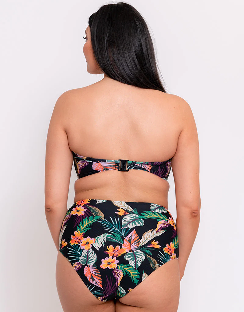 Curvy Kate Cuba Libre Bandeau Strapless Multiway Bikini Top Print Mix - Image 6