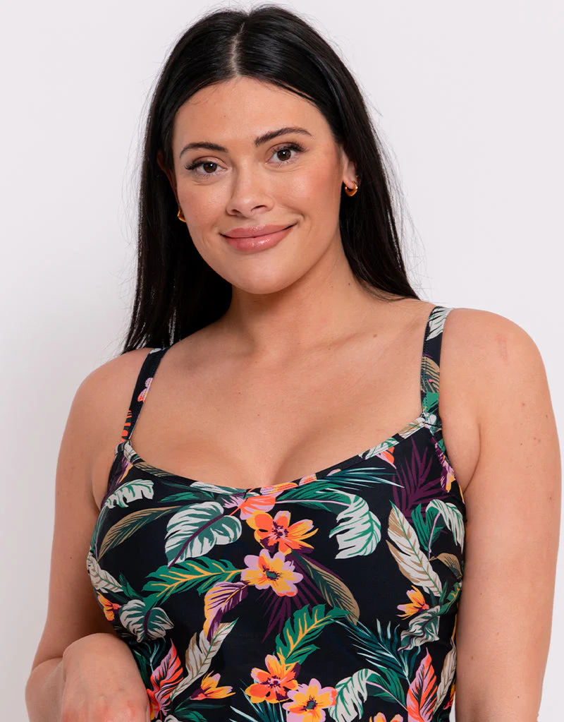 Curvy Kate Cuba Libre Plunge Tankini Multiway Top Print Mix - Image 3