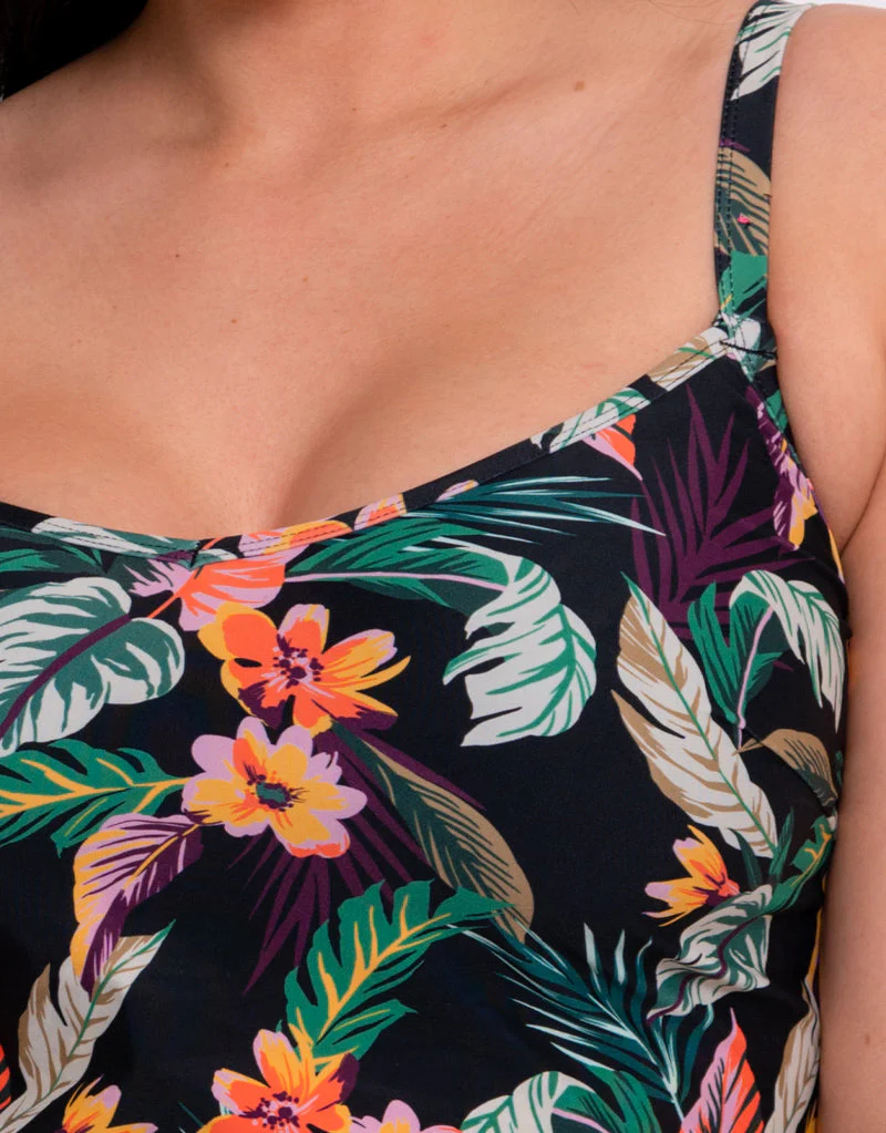 Curvy Kate Cuba Libre Plunge Tankini Multiway Top Print Mix - Image 4