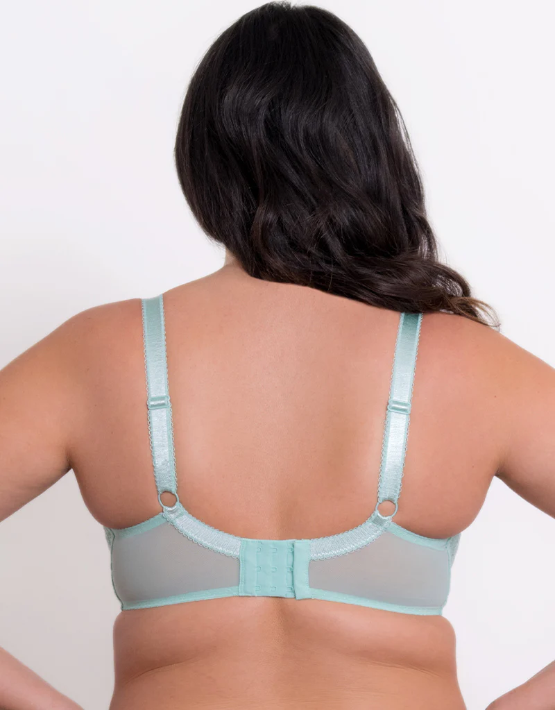 Curvy Kate Dottie Balcony Bra Mint Green - Image 5