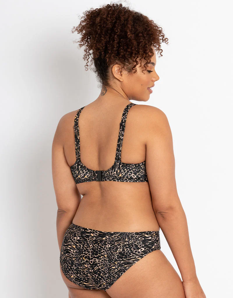 Curvy Kate Eclipso Padded Balcony Bikini Multiway Top Print Mix - Image 6