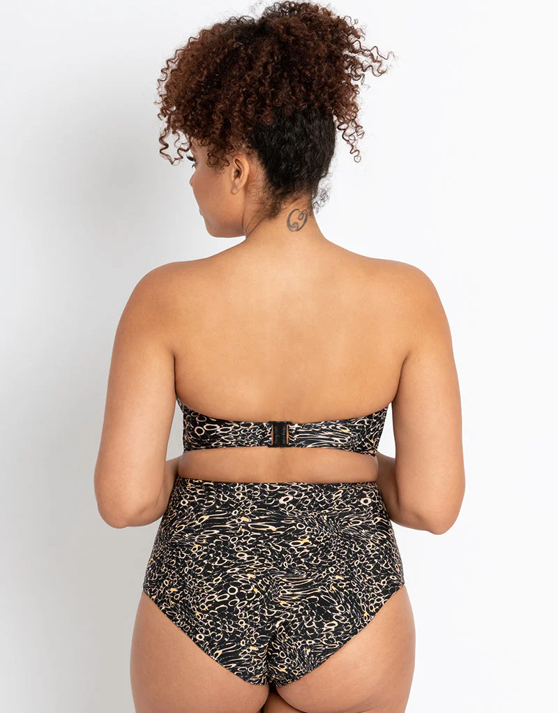 Curvy Kate Eclipso Bandeau Strapless Multiway Bikini Top Print Mix - Image 5