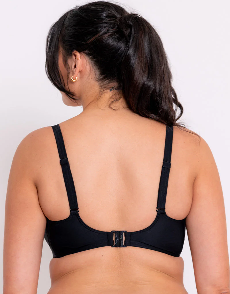 Curvy Kate First Class Multiway Balcony Bikini Top Black - Image 5