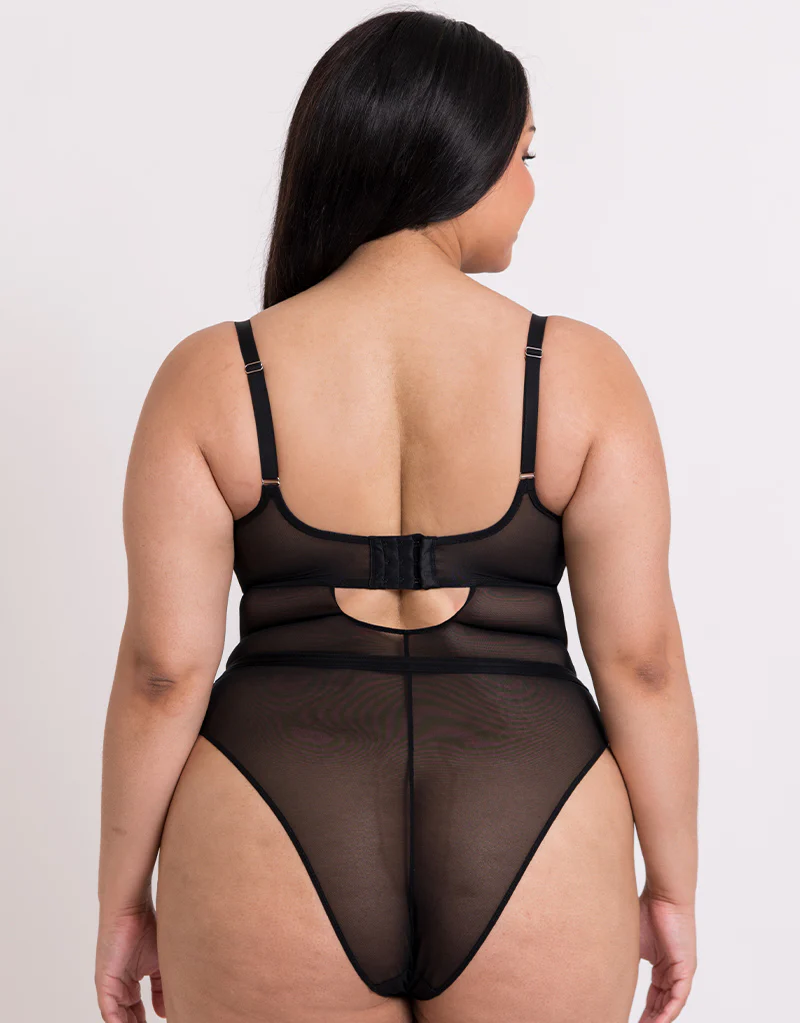 Curvy Kate Lucky Star Plunge Body Black - Image 6