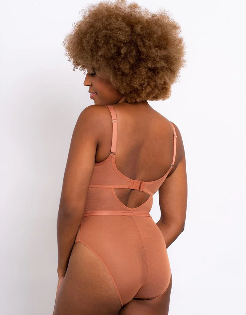 Curvy Kate Lucky Star Plunge Body Tan - Image 7