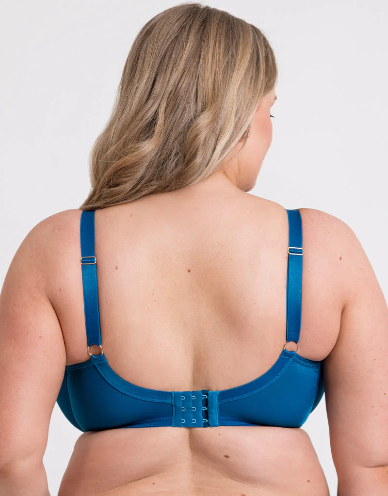 Curvy Kate Lush Full Plunge Bra Peacock Blue - Image 5