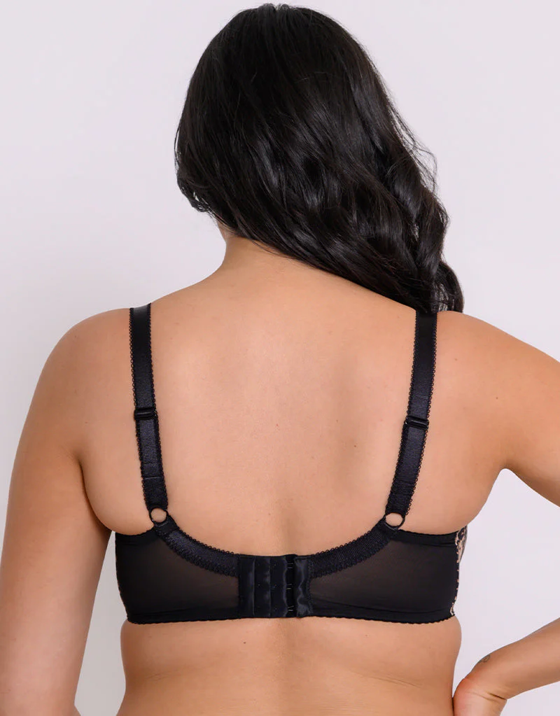 Curvy Kate Moody Bloom Balcony Bra Leopard Print - Image 5