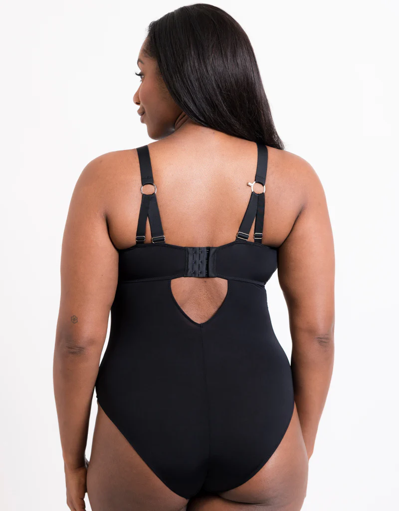 Curvy Kate Non-Stop Stretch Body Black/Pink - Image 7