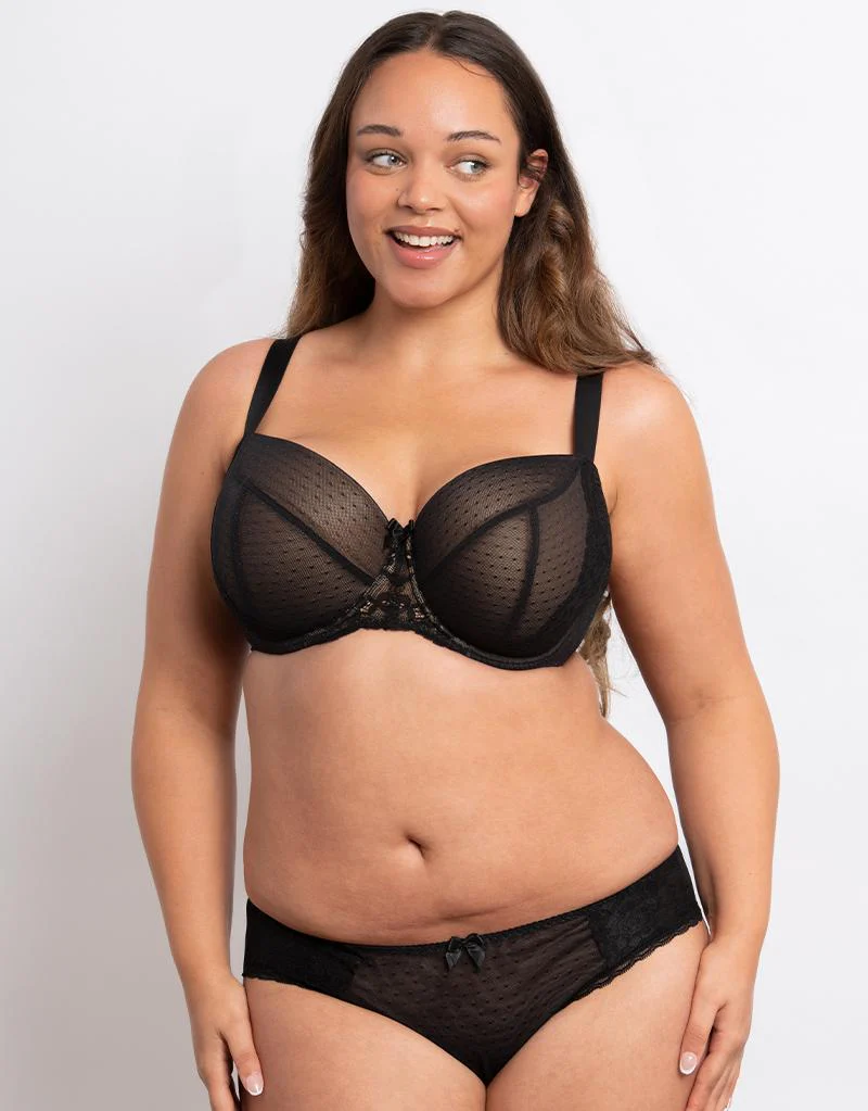 Flirtelle Eve Brazilian Brief Black/Latte - Image 3