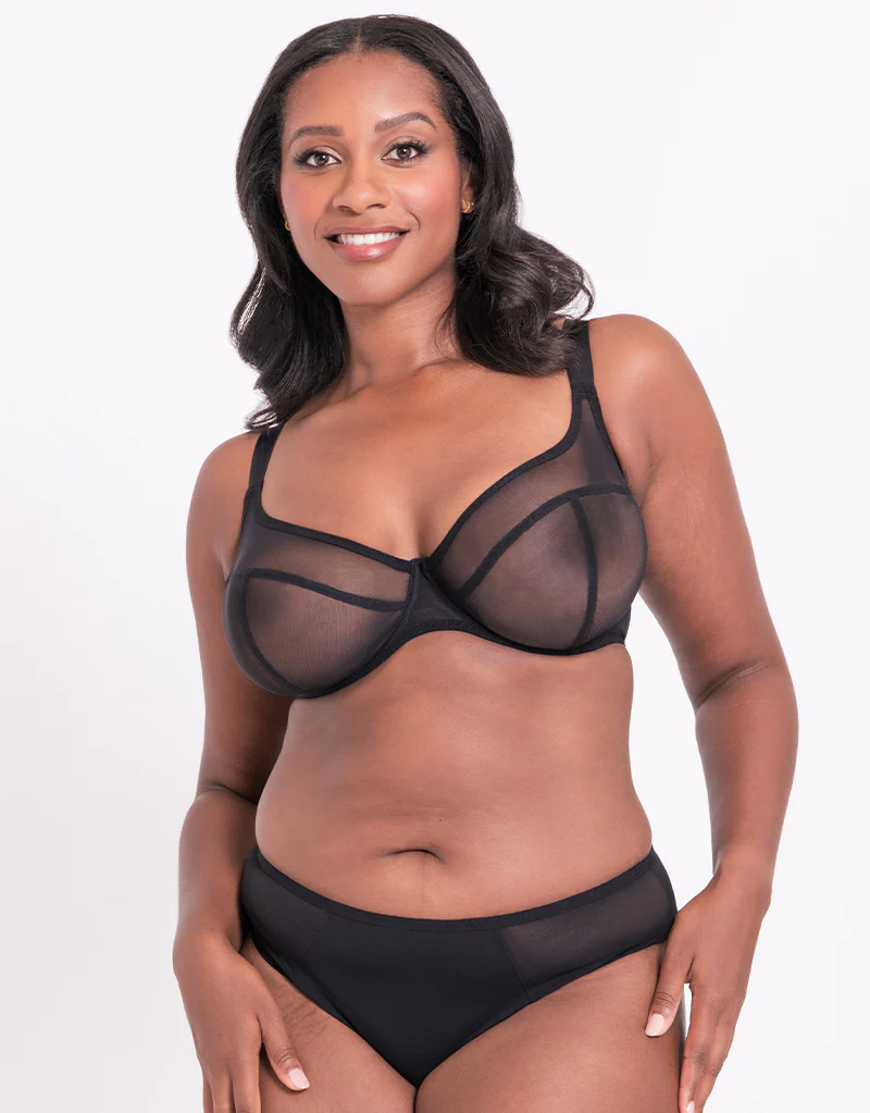 Flirtelle Hayley Brazilian Brief Black - Image 3