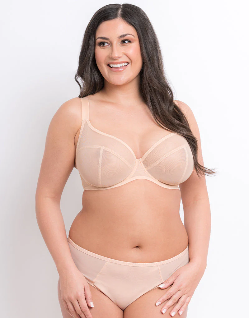 Flirtelle Hayley Brazilian Brief Latte - Image 3