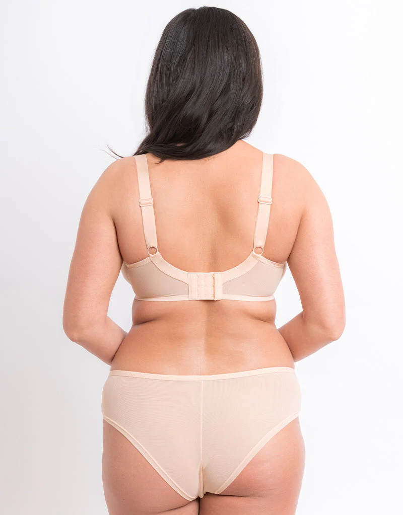 Flirtelle Hayley Brazilian Brief Latte - Image 4