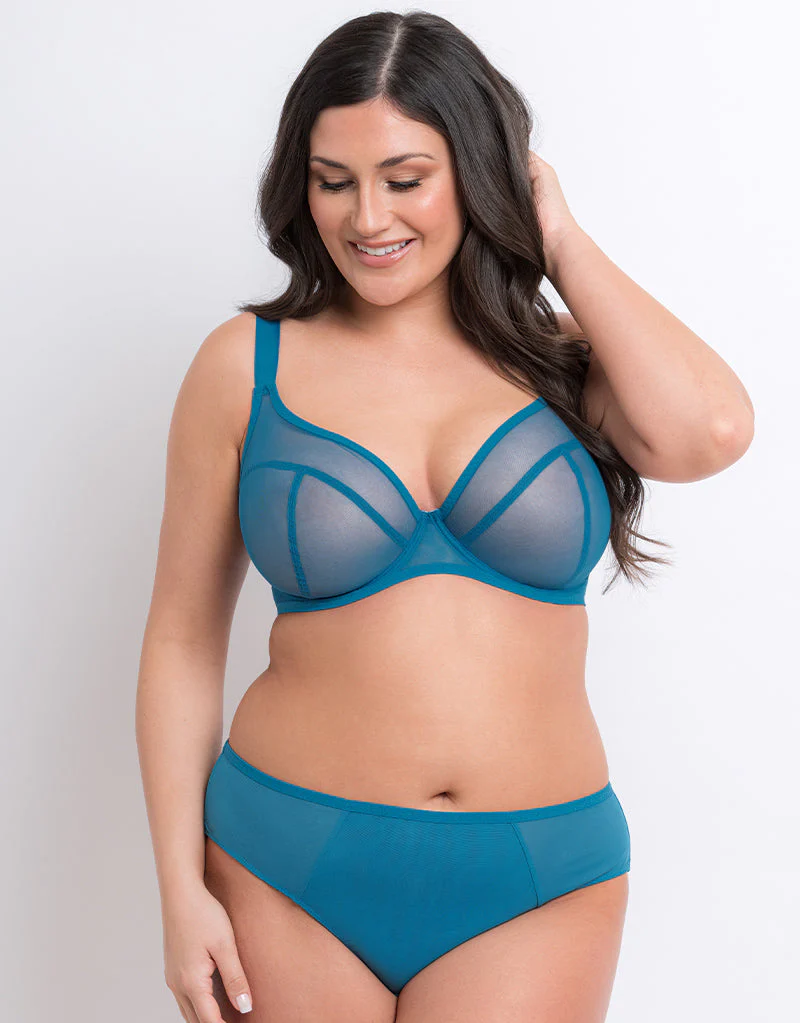 Flirtelle Hayley Brazilian Brief Turquoise - Image 3
