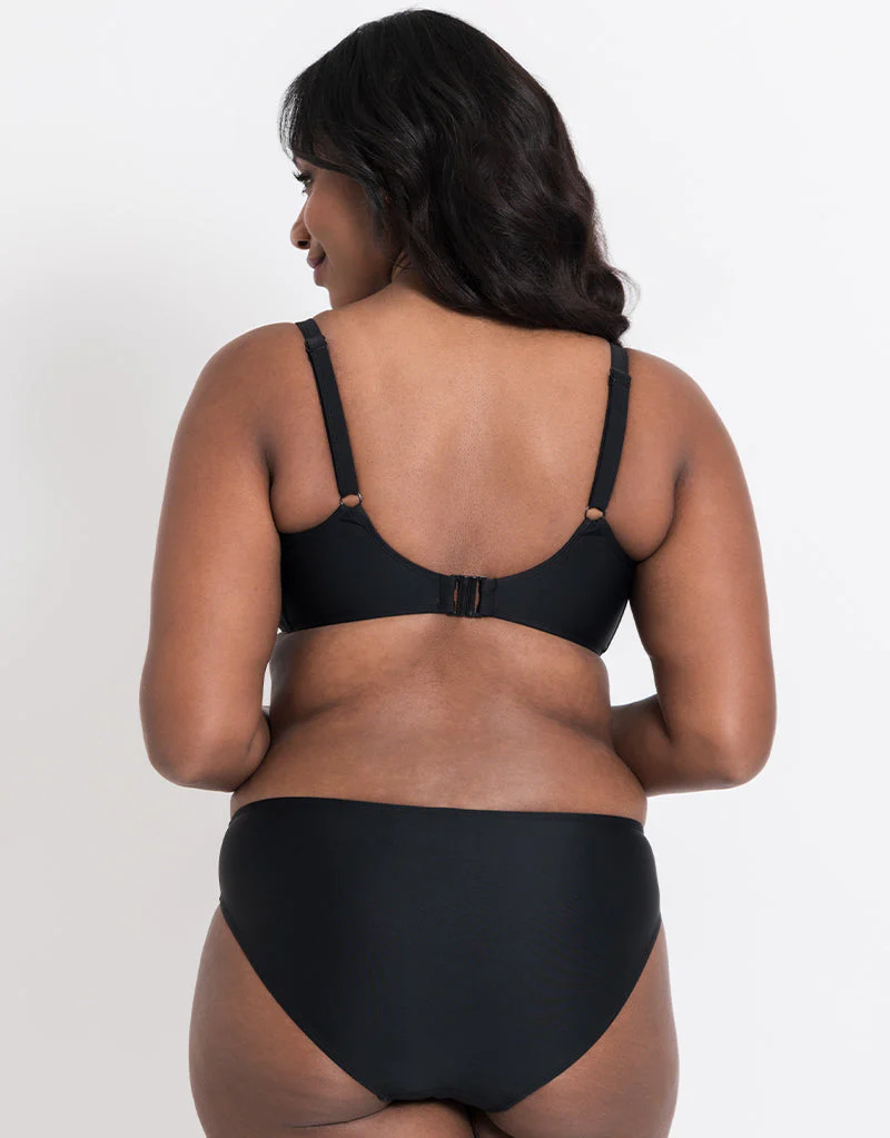 Flirtelle Verona Beach Classic Bikini Brief Black - Image 4