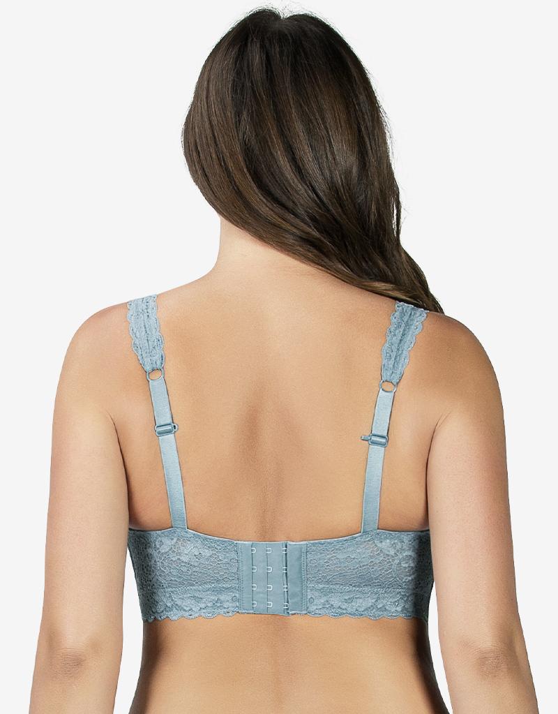 Parfait Adriana Lace Bralette Stone Blue - Image 5