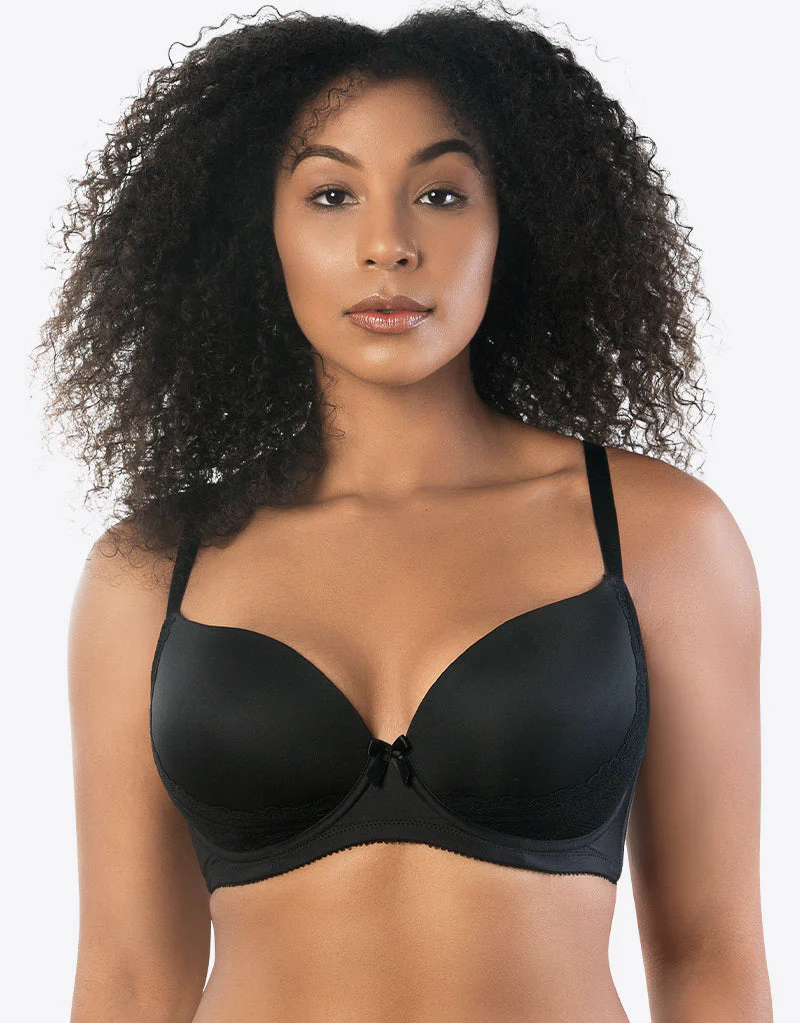 Parfait Casey Plunge T-Shirt Bra Black - Image 3