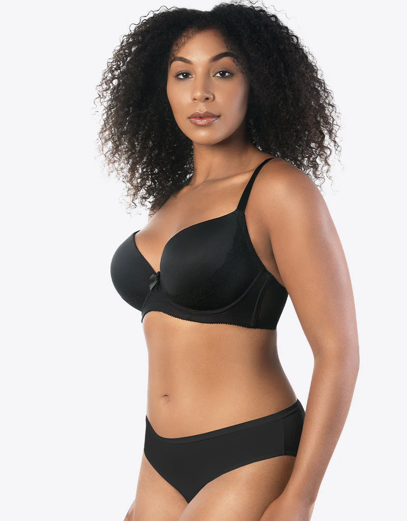 Parfait Casey Plunge T-Shirt Bra Black - Image 8