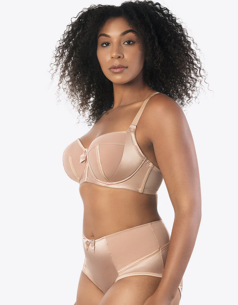Parfait Charlotte Padded Balconette Bra True Latte - Image 8