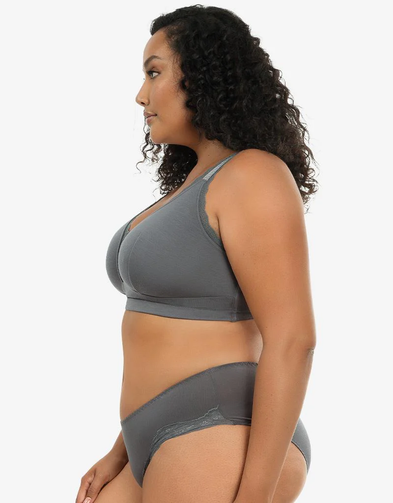 Parfait Dalis Bralette Charcoal - Image 6
