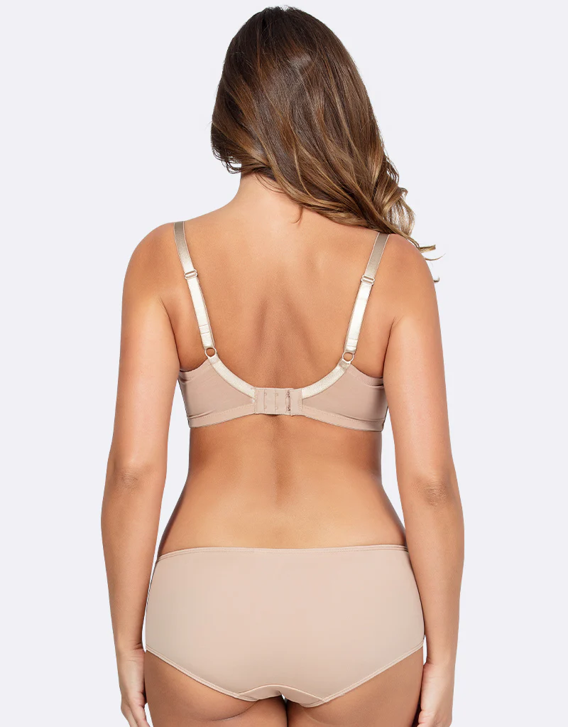 Parfait Emma Padded Plunge Bra Bare Latte - Image 6