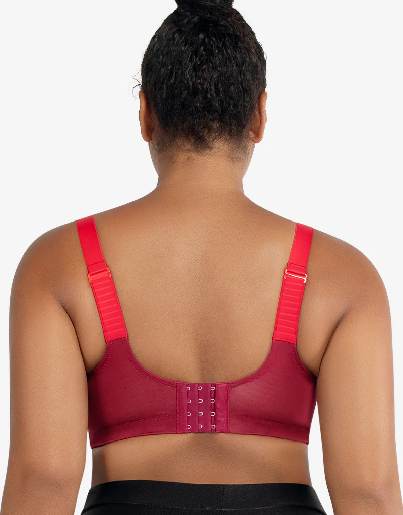 Parfait Energy Sports Bra Rumba Red/Cherry Pink - Image 6