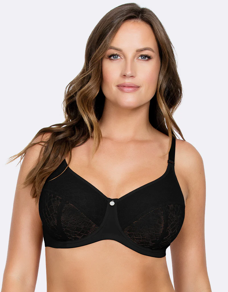 Parfait Enora Minimizer Full Cup Bra Black - Image 3