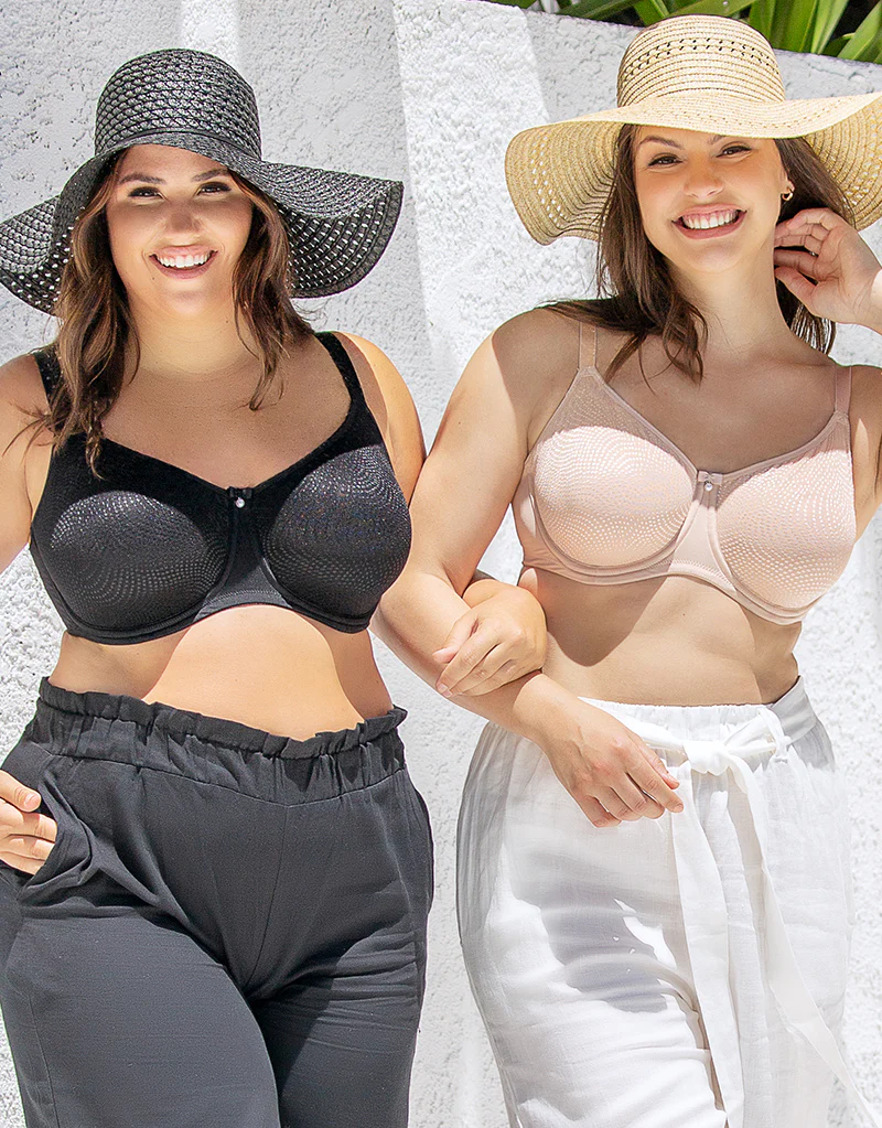 Parfait Pearl Unlined Seamless Minimizer Bra Black - Image 10