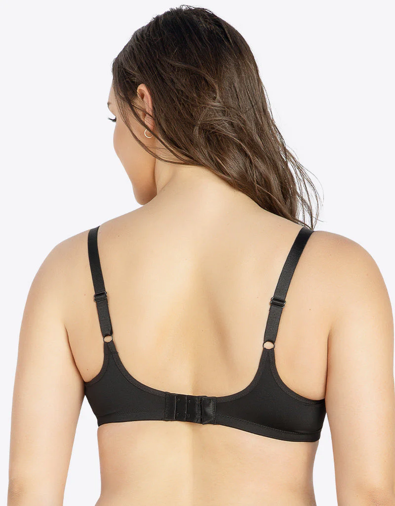 Parfait Pearl Unlined Seamless Minimizer Bra Black - Image 6