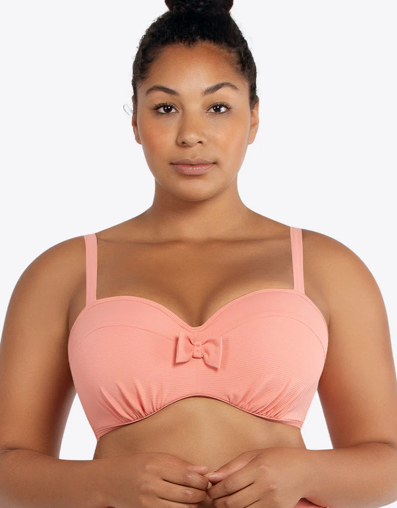 Parfait Vivien Balconette Bikini Top Pink Blush - Image 3