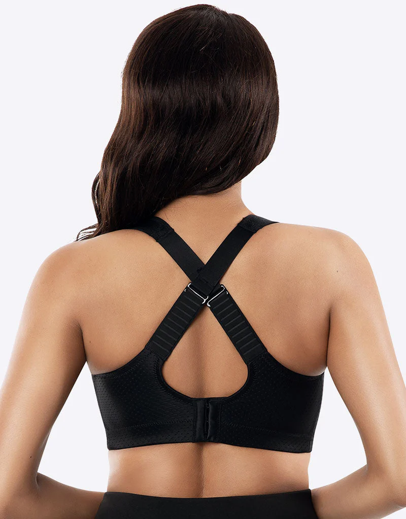 Parfait Wire-Free Active Sports Bra Black - Image 6
