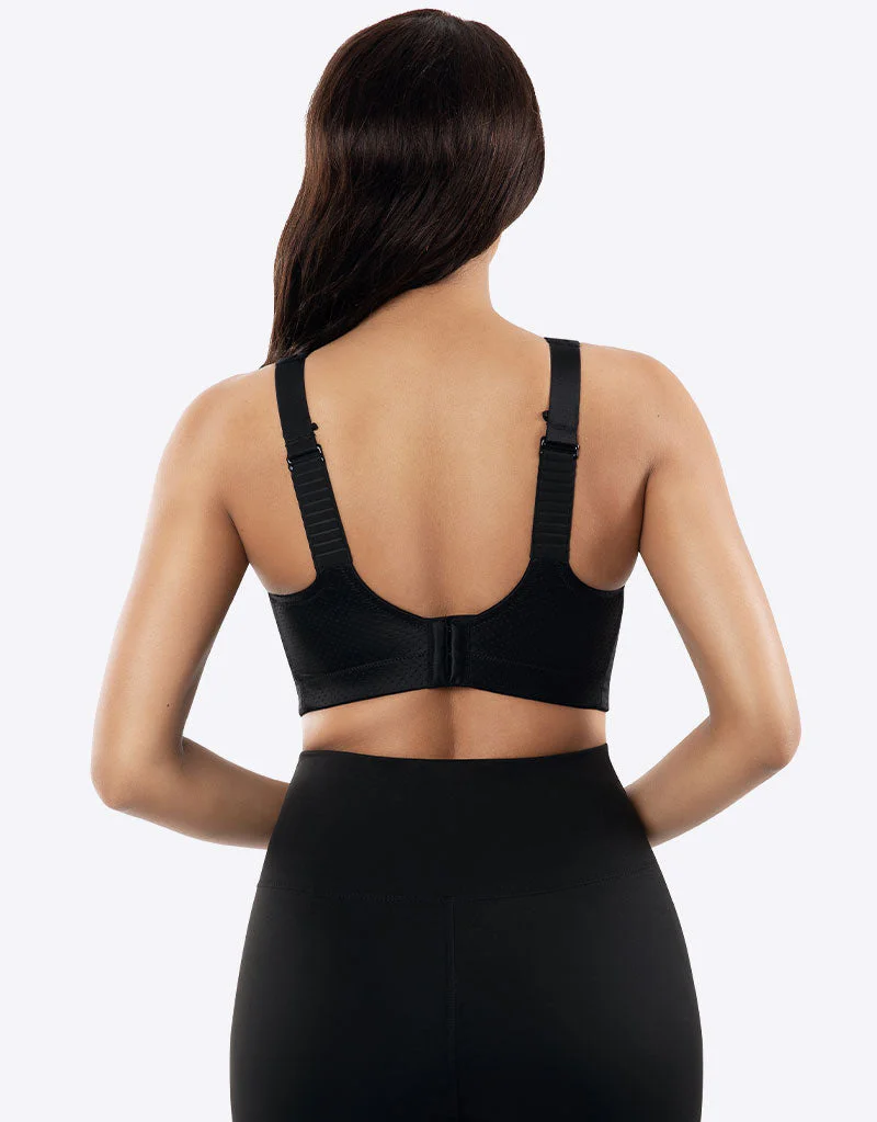 Parfait Wire-Free Active Sports Bra Black - Image 7