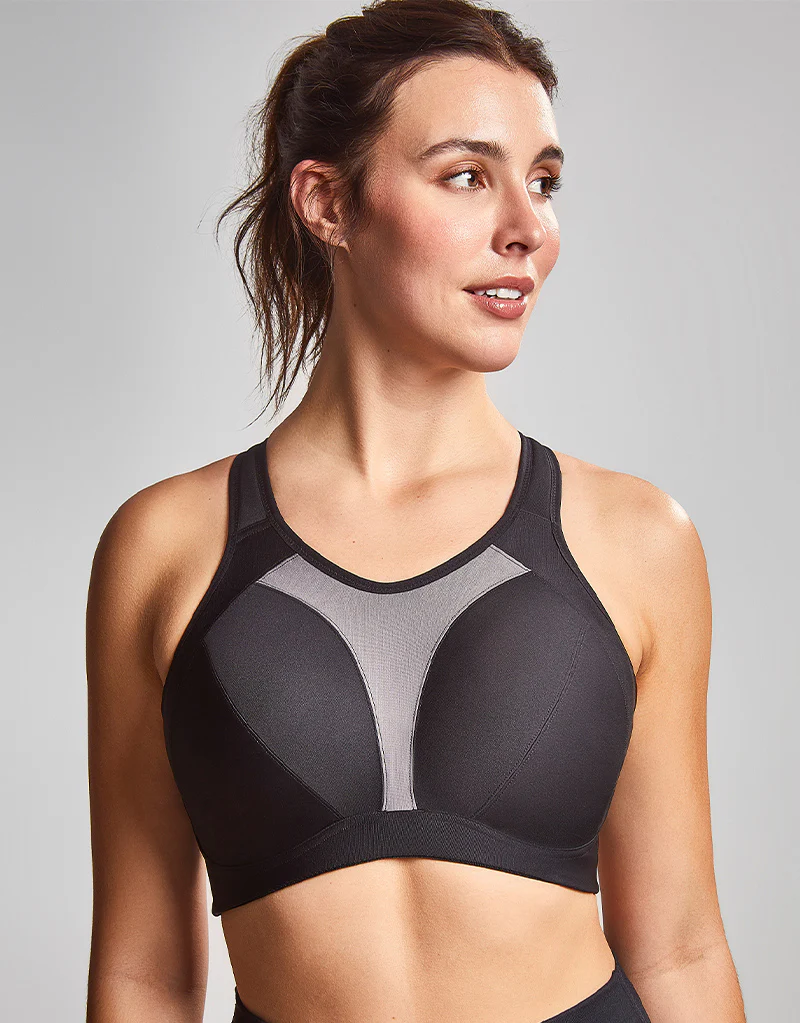 Royce Aerocool High Impact Sports Bra Black - Image 3