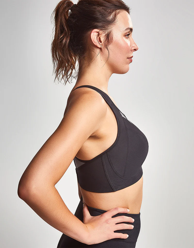 Royce Aerocool High Impact Sports Bra Black - Image 7