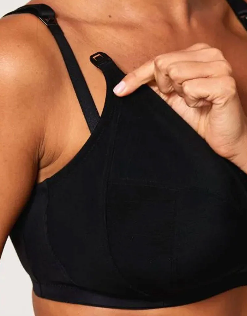 Royce Cara Nursing Bra Black - Image 3