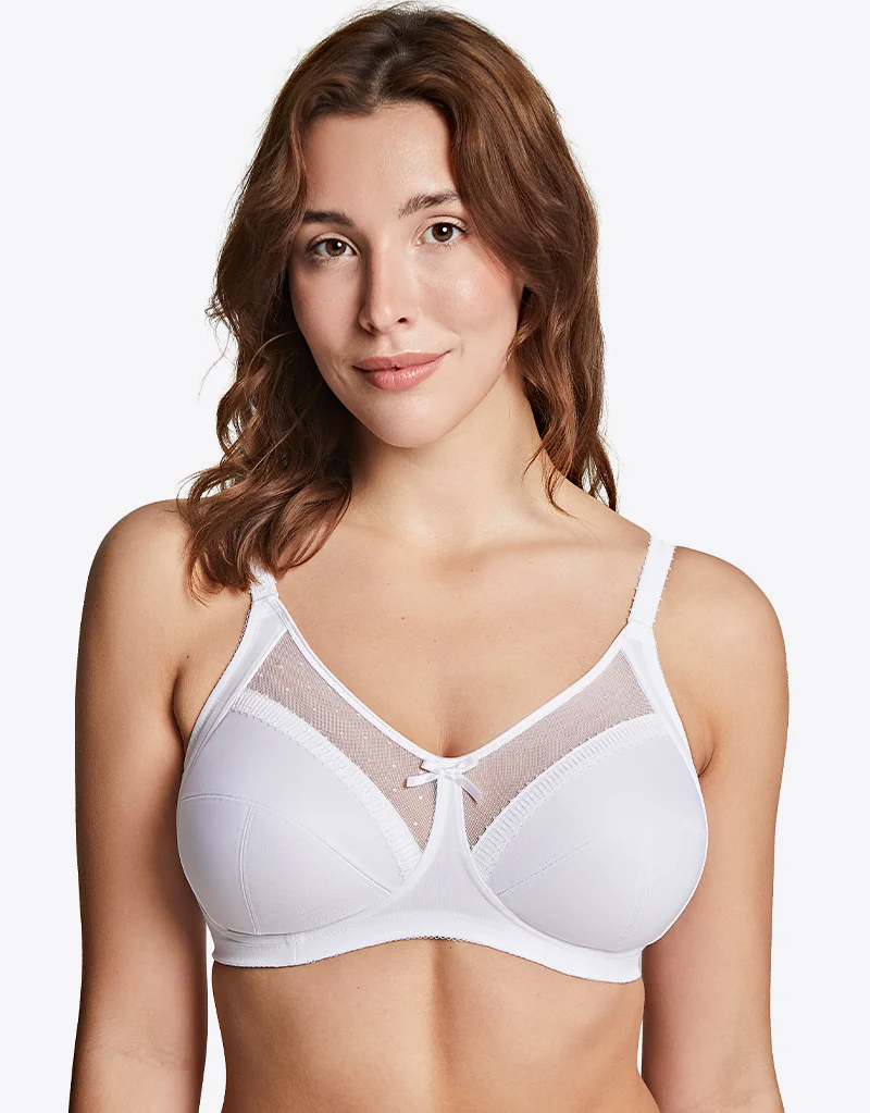 Royce Charlotte Comfort Bra White - Image 3