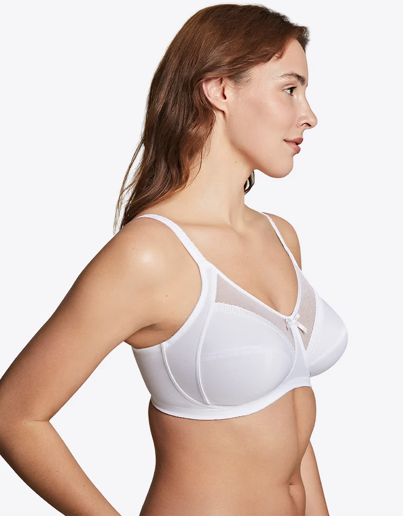 Royce Charlotte Comfort Bra White - Image 6