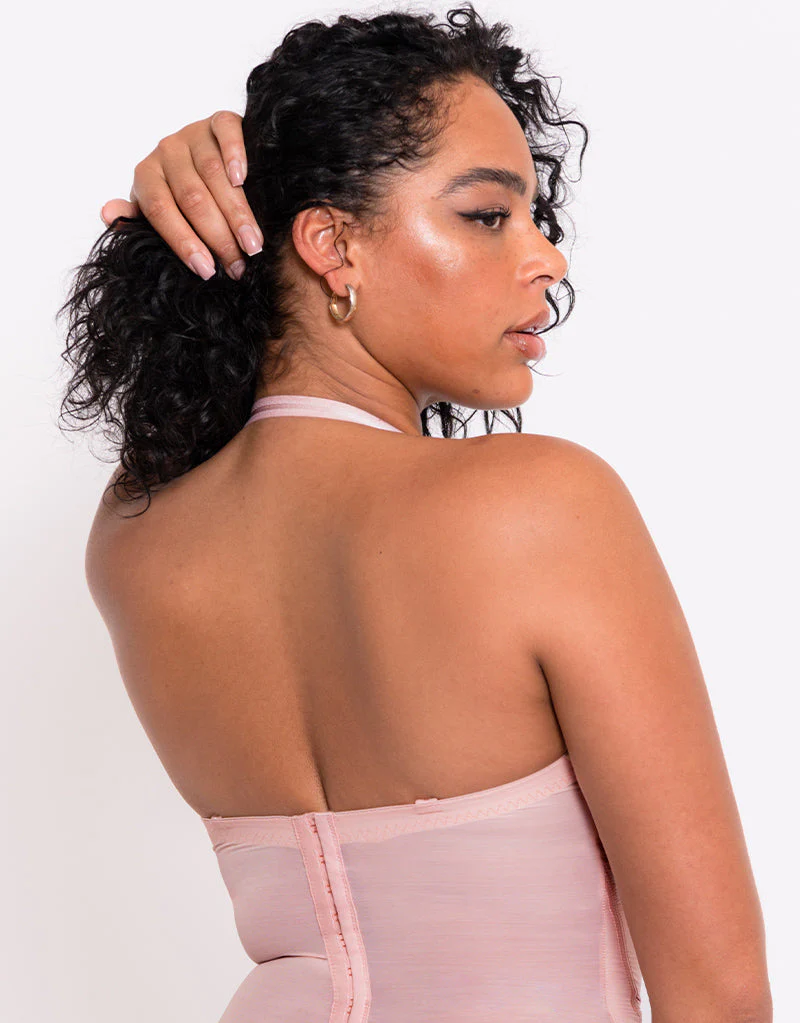 Scantilly Classique Plunge Strapless Padded Body Powdery Pink - Image 9